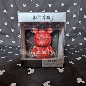 Disney Vinylmation Astrology Red Taurus Vinyl Figure